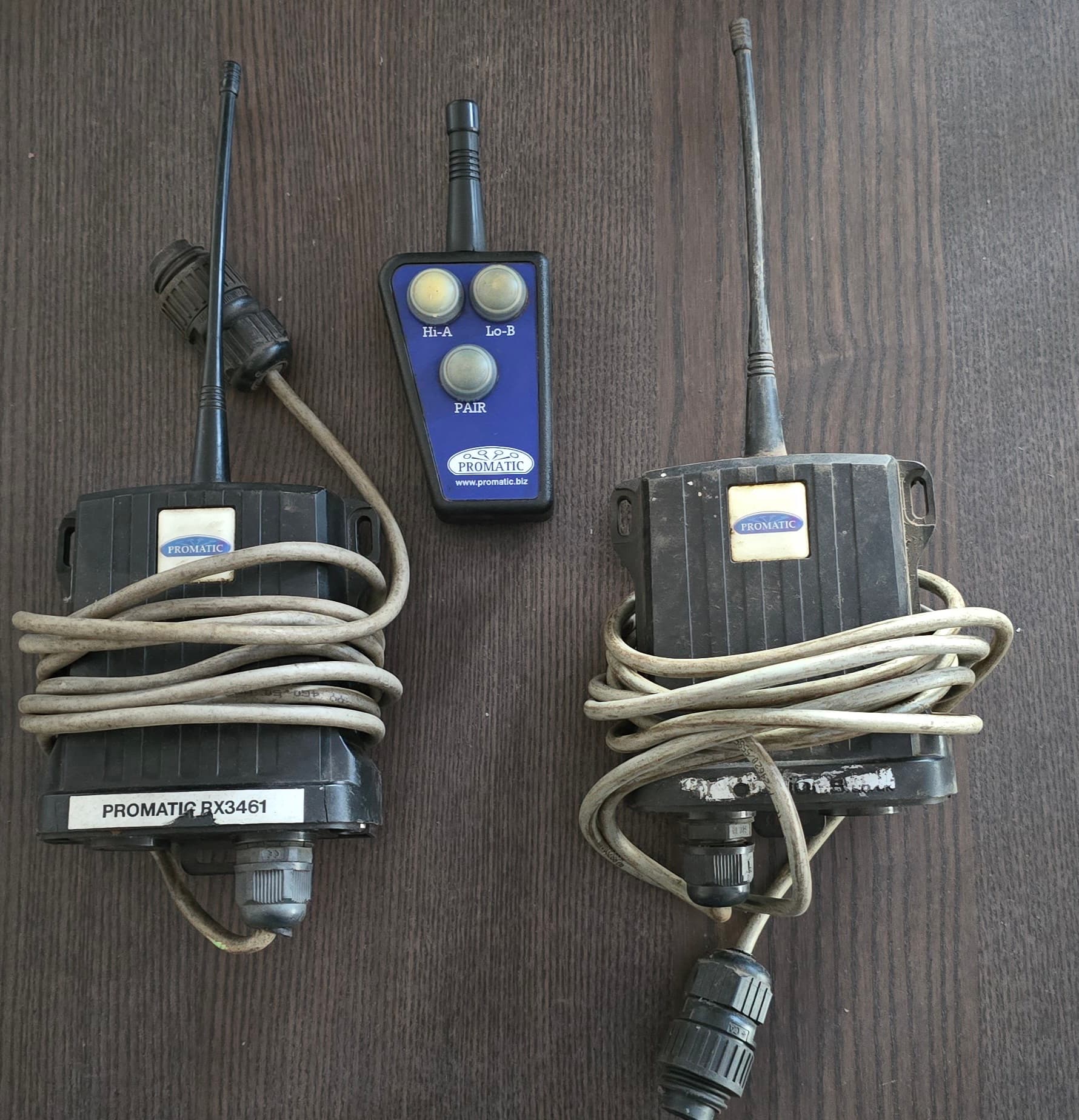 Promatic Radio Handset with Recivers